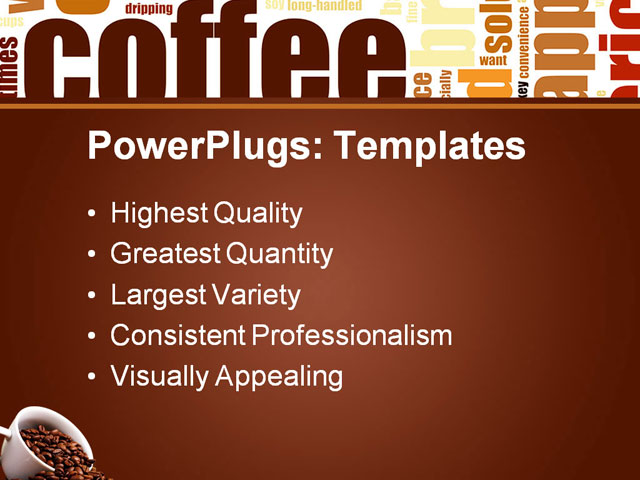 abstract powerpoint templates free. Coffee Powerpoint Template All