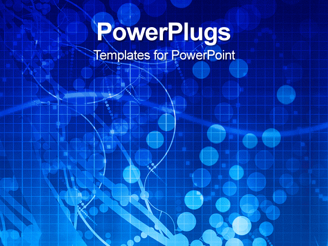 Powerpoint Template Blue Medical Science Futuristic Technology Abstract Background 20176